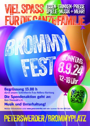 Plakat Brommyfest 2024